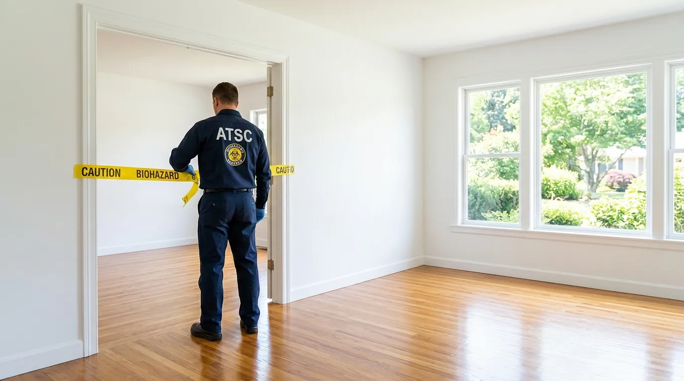 Certified biohazard cleanup crew performing Decomposition Cleanup in Kapolei